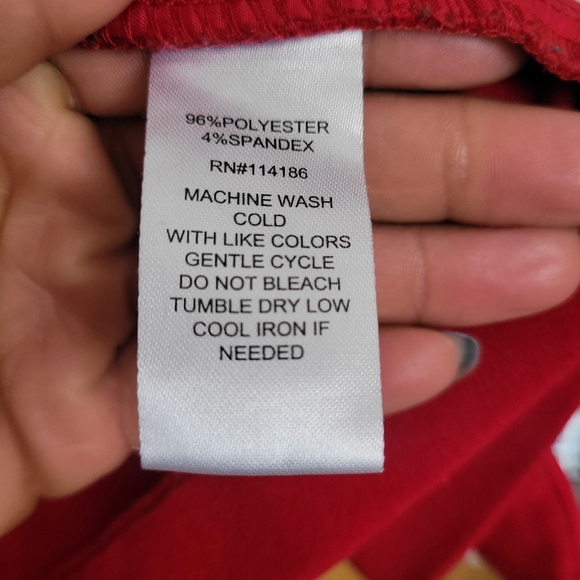 89th + Madison 3/4 length red Blazer - Picture 8 of 8